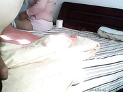 熟女系列露脸自拍老王太太和老公做爱